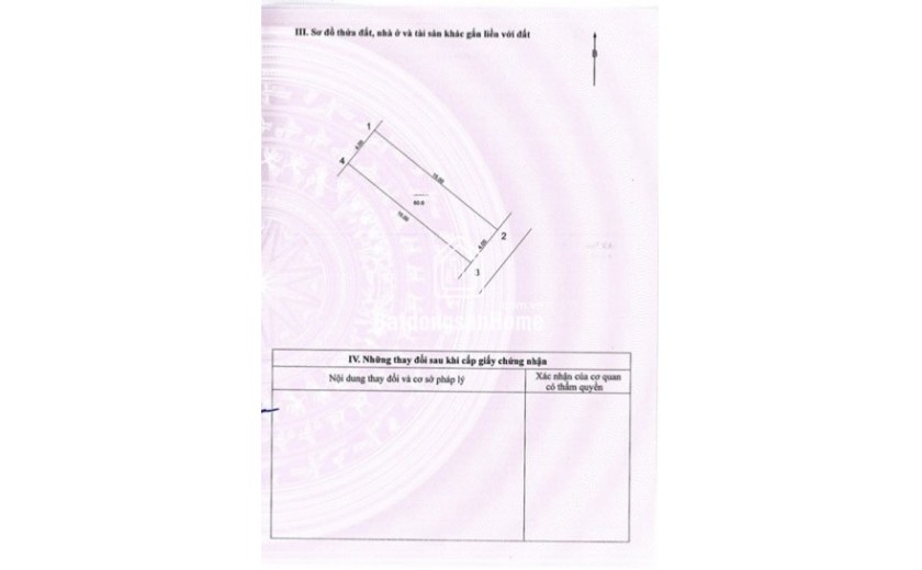 Tái định cư Trâu Quỳ, Gia Lâm, Hà Nội. 60.1m2, mt 4m, Đông nam, đường 12m.